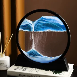 3D Moving Sandscapes Frame Sand for Room Decor (Random Color)