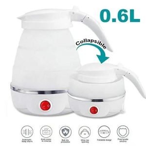 Portable Collapsible Electric Kettle – 600ml Travel Kettle