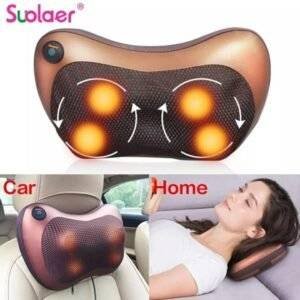 Multifunctional Electric Massage Pillow – Neck, Back, Waist & Body Relief