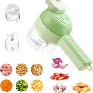 5-in-1 Handheld Electric Vegetable Cutter Set