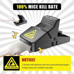 Heavy Duty Plastic Mouse Trap | Reusable Mouse Catcher