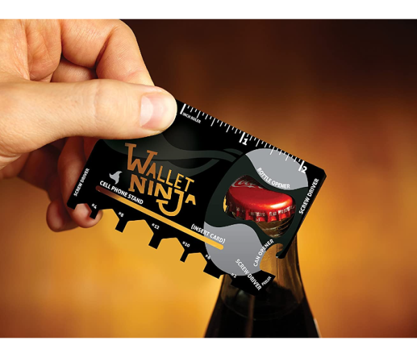 Ninja Wallet β 18-in-1 Multifunction Survival Tool