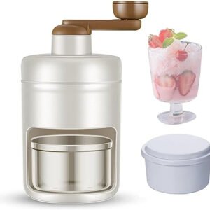 Portable Manual Ice Crusher – Multi-Function Hand Shaved Ice Machine