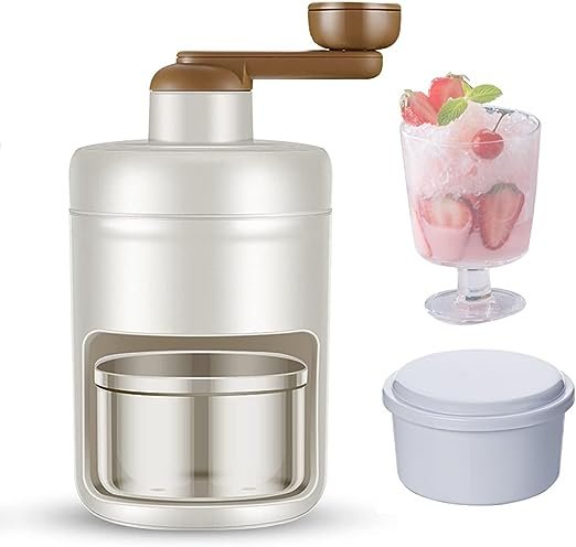 Portable Manual Ice Crusher – Multi-Function Hand Shaved Ice Machine