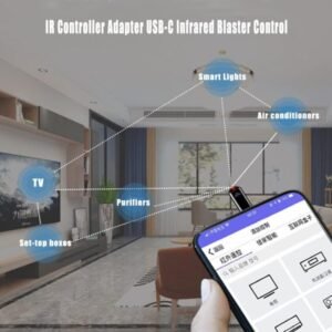 Universal Smart IR Remote Control Adapter – USB-C Infrared Blaster