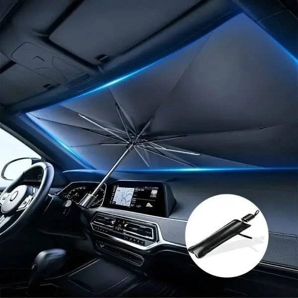 Foldable Car Windshield Umbrella – All-Season Sun Shade Protection