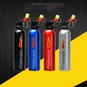 Universal Motorcycle Fire Extinguisher Bottle – 500g (Random Color)
