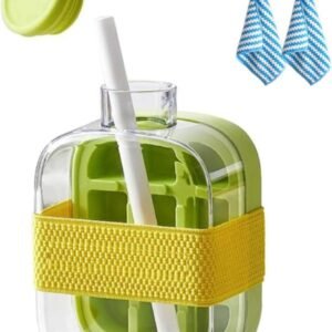 My Crush Cup – 2-in-1 Ice Maker & Water Bottle (500ml, Random Color)