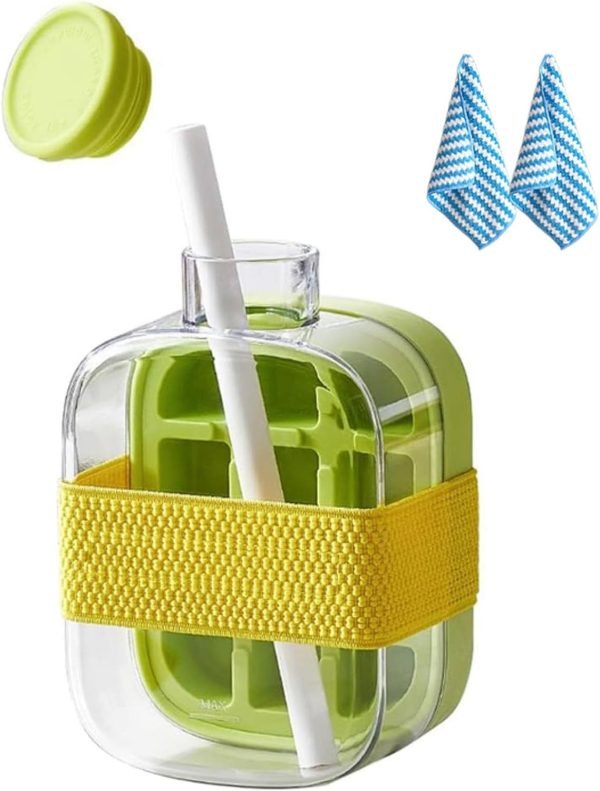 My Crush Cup – 2-in-1 Ice Maker & Water Bottle (500ml, Random Color)